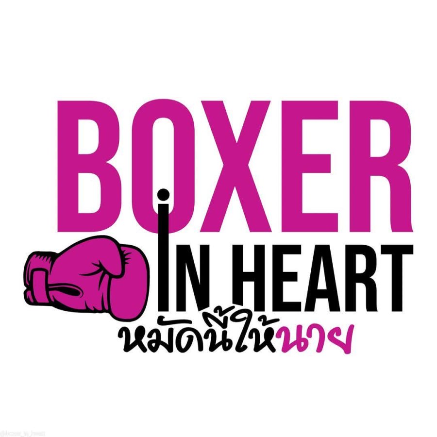 Boxer in Heart poster