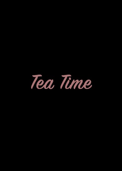 Tea Time poster